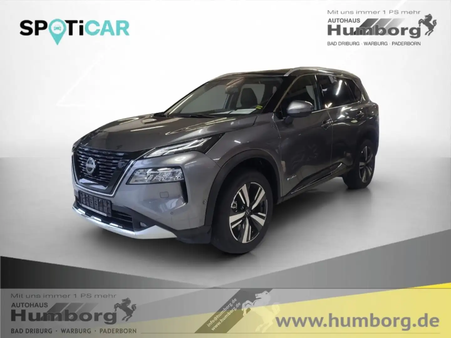 Nissan X-Trail 1,5 VC-T e-4ORCE Tekna 4x4 Grau - 1