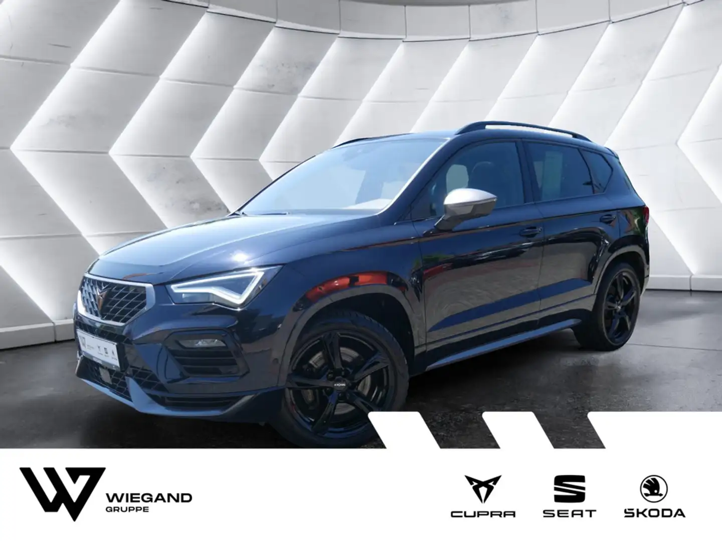 CUPRA Ateca 2.0 TSI 4Drive COPPER BEATS PANO AHK Schwarz - 1