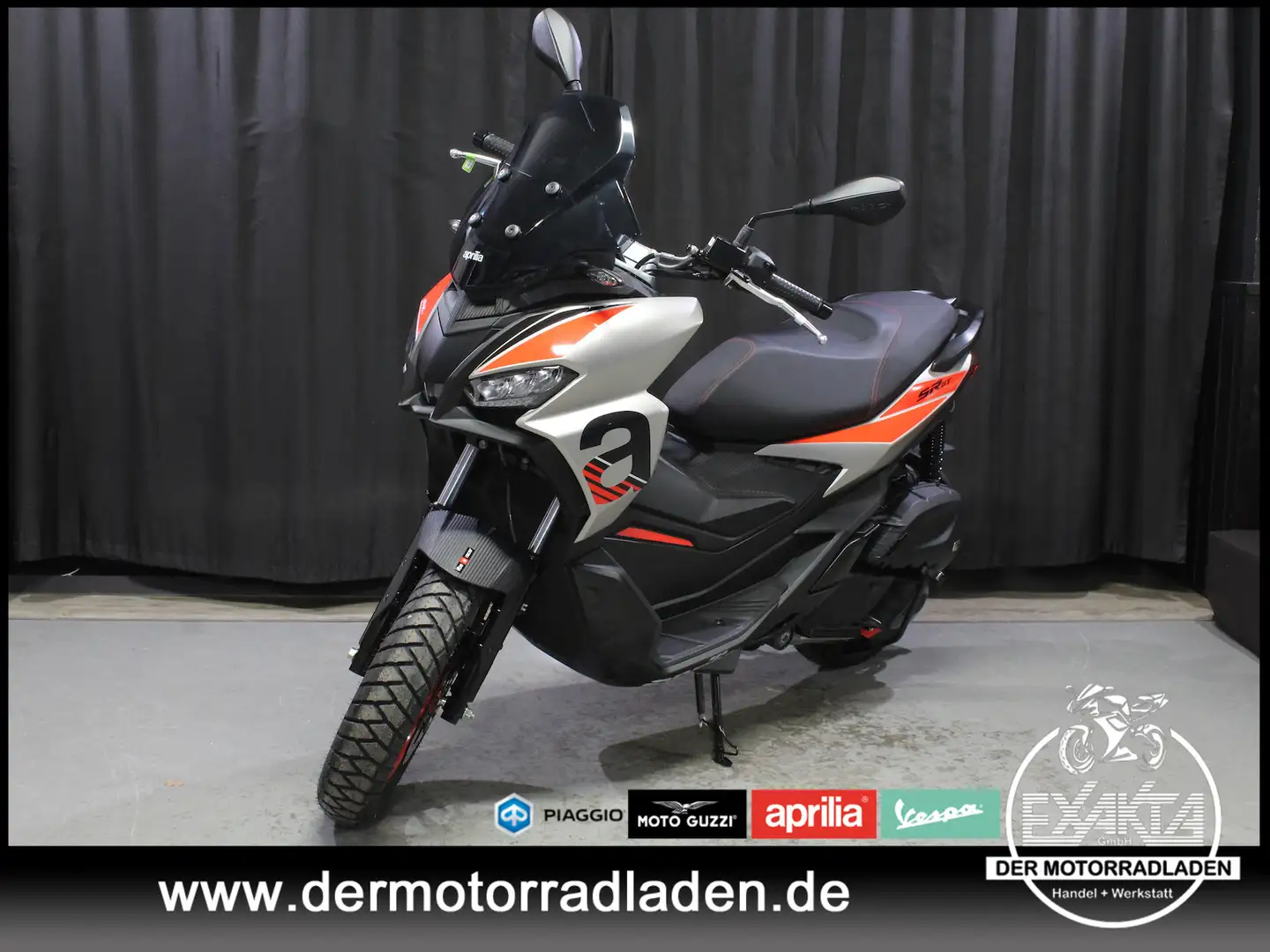 Aprilia SR GT 200 SPORT SAVANA GREY ABS E5+ Grijs - 1