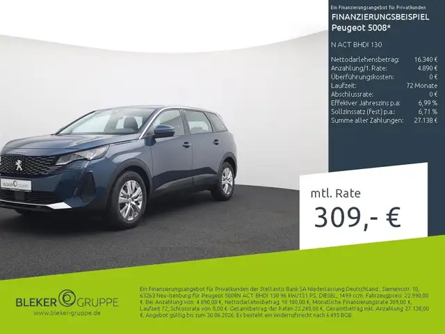 Peugeot 5008 N ACT BHDI 130