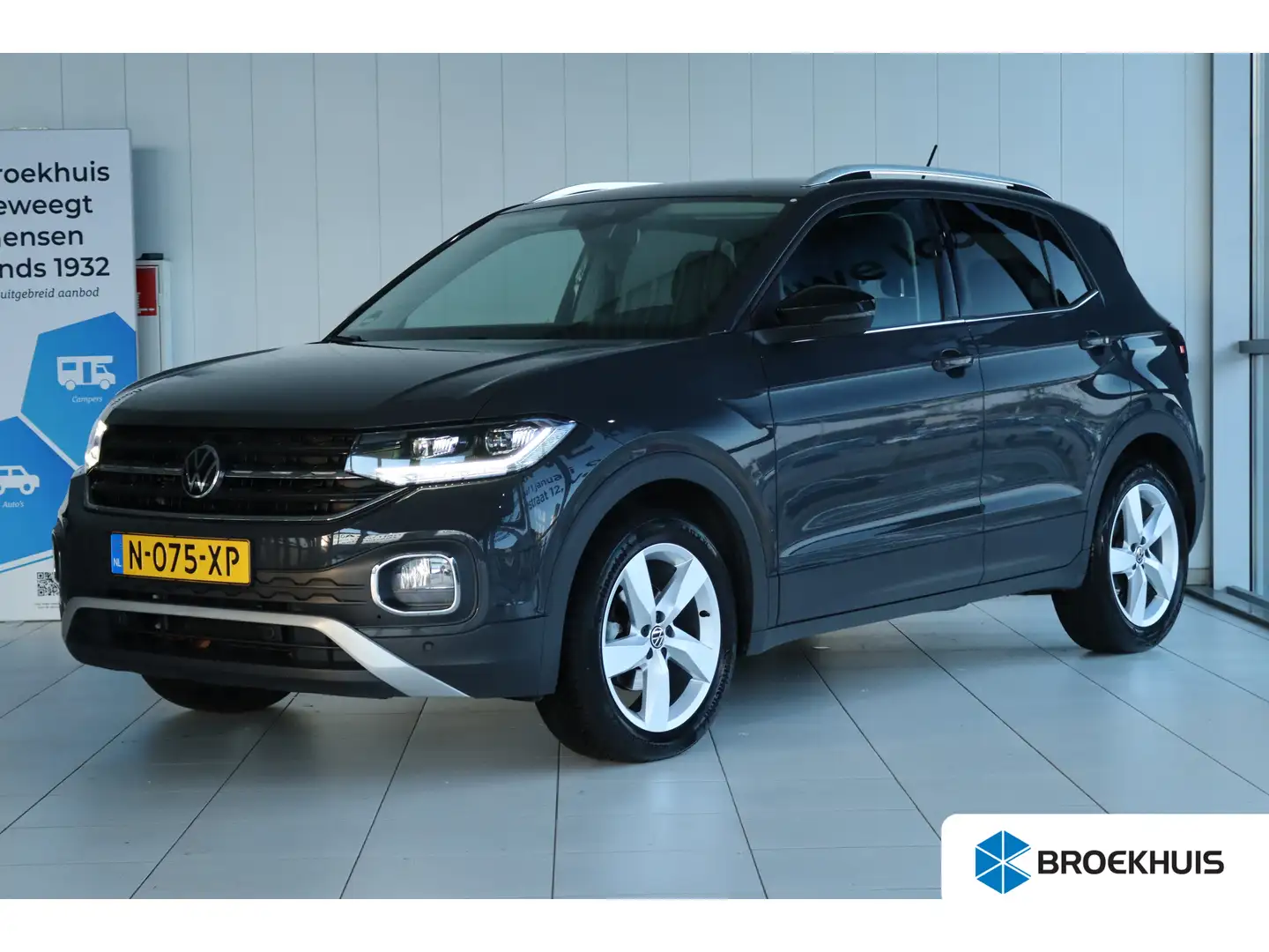 Volkswagen T-Cross 1.0 TSI Style DSG | Adapt. Cruise | Stoelverwarmin Gris - 1