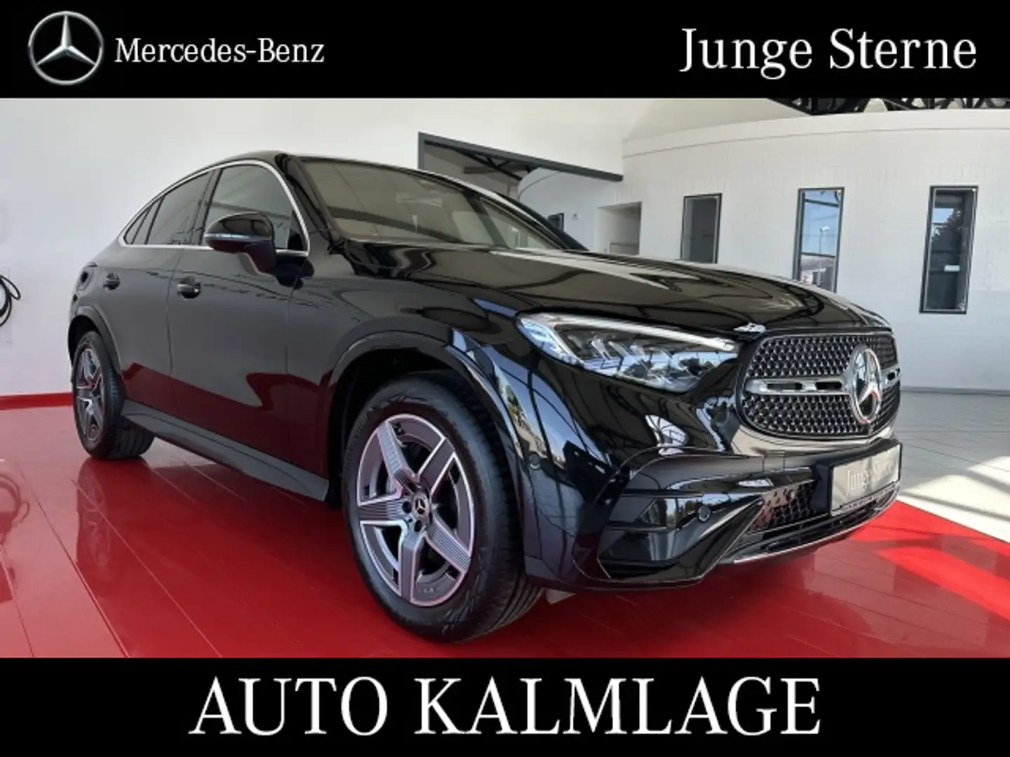 Mercedes-Benz GLC 220 GLC 220 d 4M Coupé AMG+MEMORY+KAMERA+TOTWINKEL BC Zwart - 1