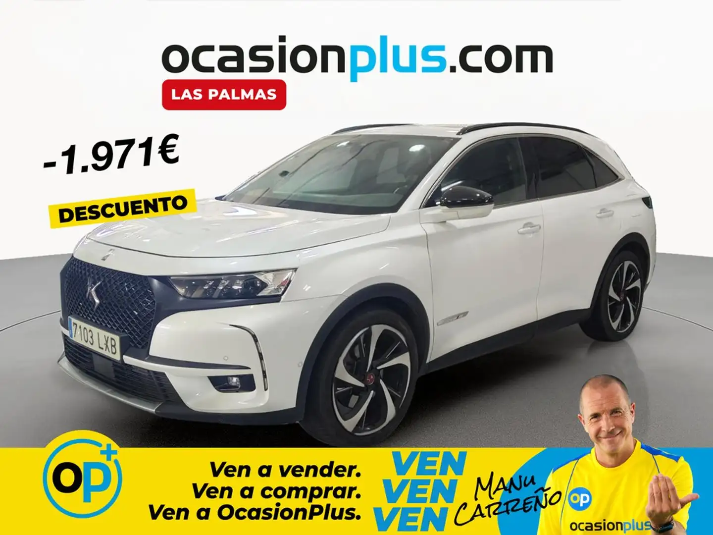 DS Automobiles DS 7 Crossback E-Tense Performance Line + Aut. 4x4 Blanco - 1