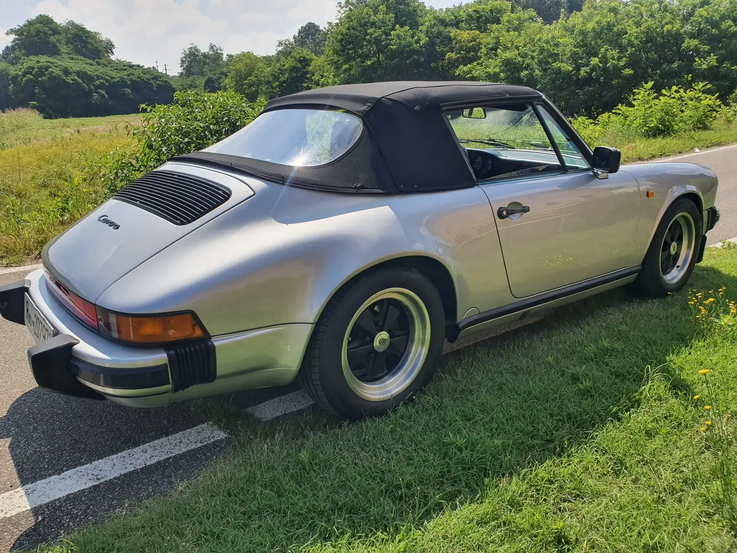 Porsche 911 Cabrio 3200 Carrera g50 Zilver - 2