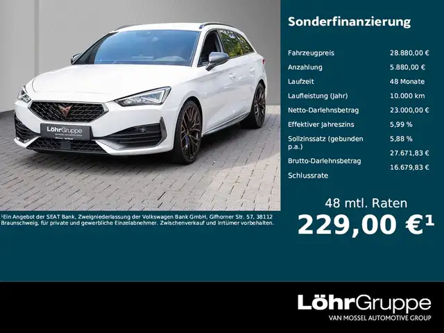 2024 CUPRA Leon in White for sale
