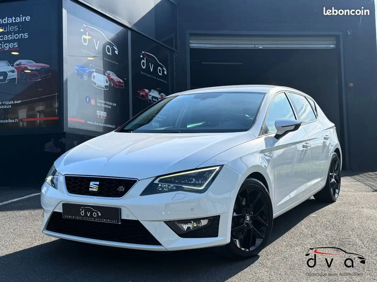 SEAT Leon FR 2.0 TDI 184 ch Weiß - 1