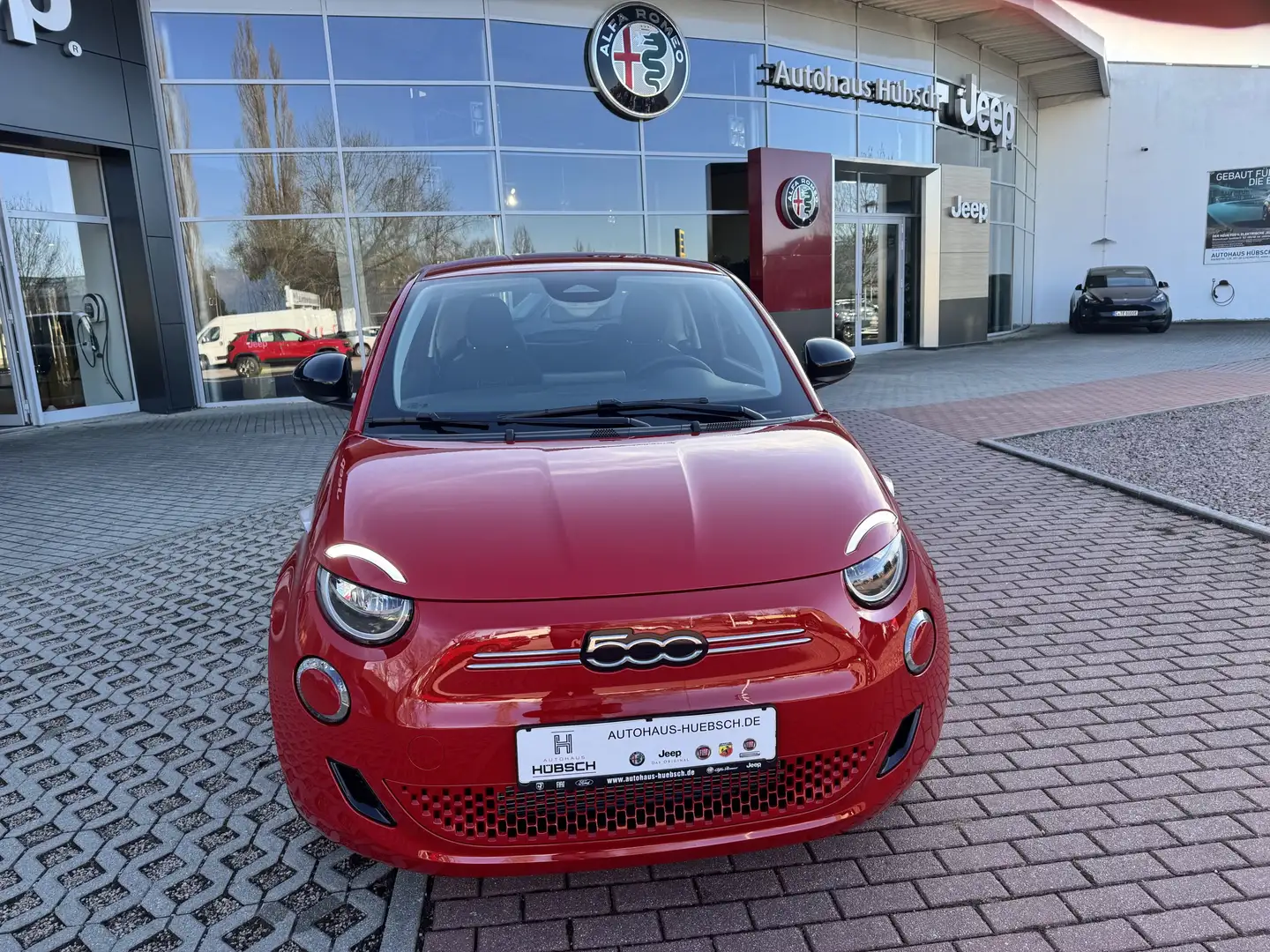 Fiat 500e Red 42kWh ab mtl. 199€ Leasen Rojo - 1
