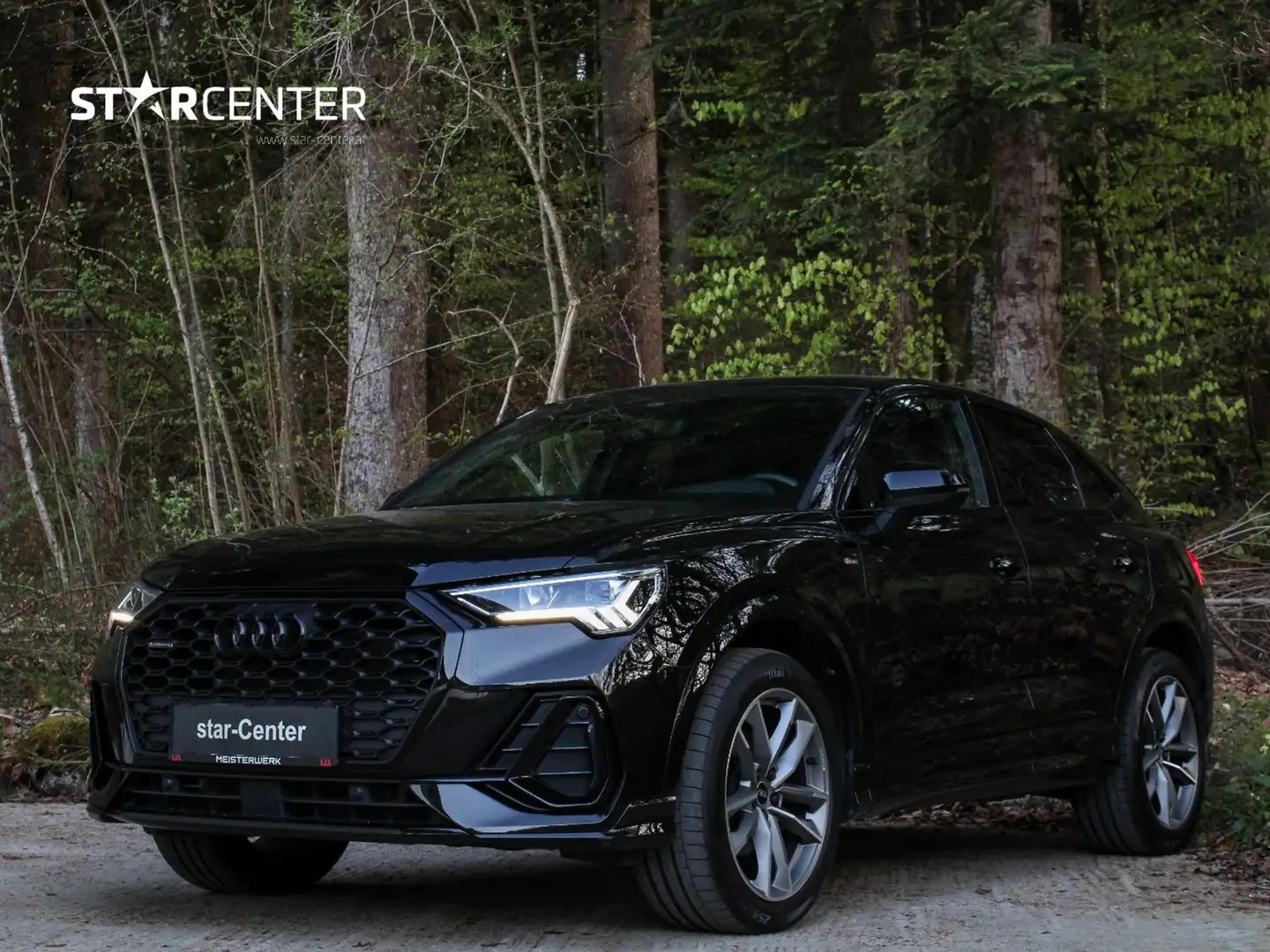 Audi Q3 Sportback 35 TDI quattro S line Schwarz - 1