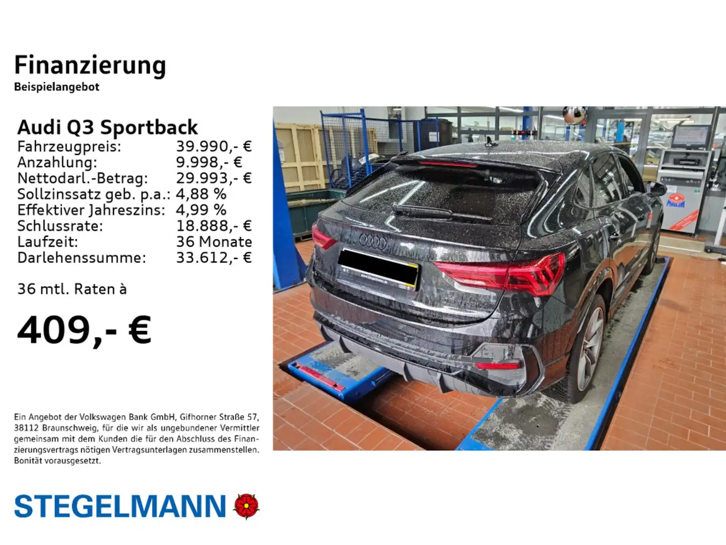 Audi Q3 45 TFSIe S-tronic S-Line *LED*Kamer Schwarz - 2
