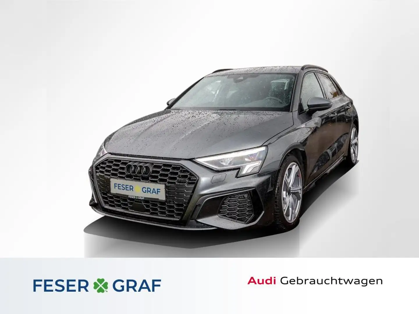 Audi A3 35TFSI S tronic 2x S line /LED/Navi+ Grau - 1