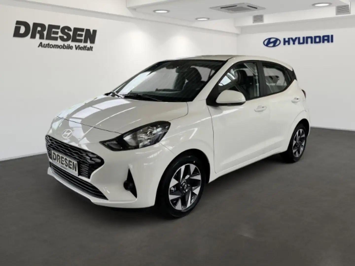 Hyundai i10 Trend EU6e FL (MY25) 1.2 Benzin 5-MT 2WD+ Lenkradh Blanc - 1