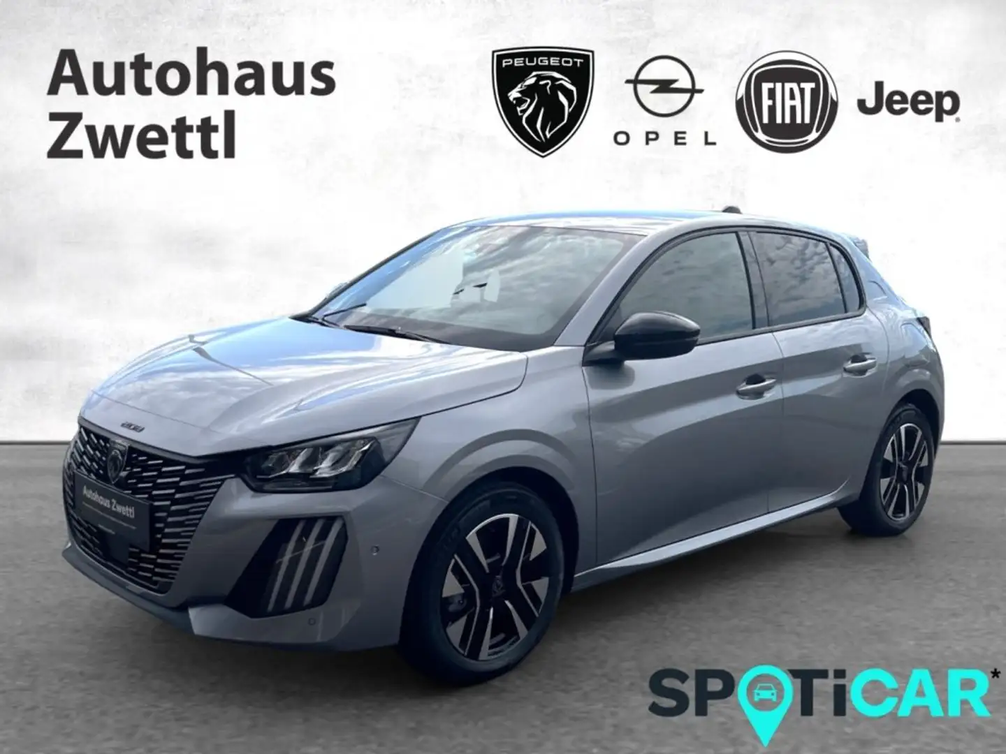 Peugeot 208 Allure Hybrid 110 e-DCS6 Grau - 1