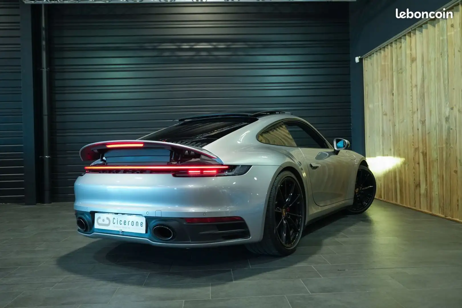 Porsche 992 992 carrera s 450 pdk – 12-2019 1ère main pack sport chrono + échappement toit ouvrant pdls+ bose applecarplay sièges éle Silber - 2