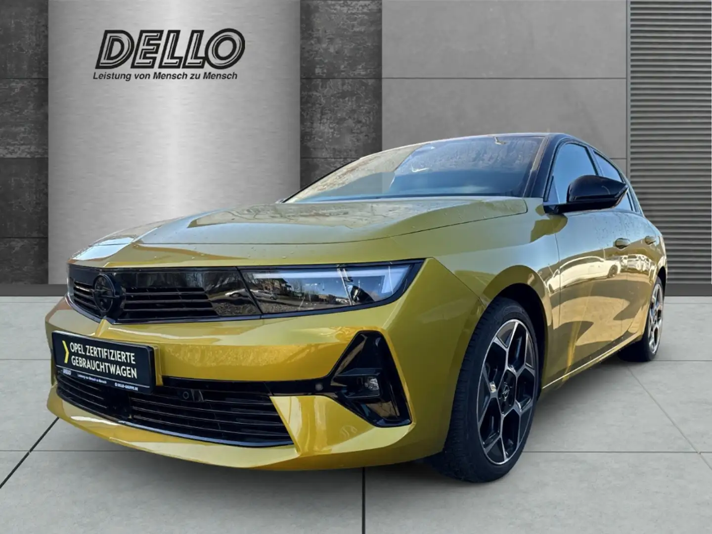 Opel Astra GS Line Turbo Navi Digitales Cockpit 360 Kamera LE Jaune - 1