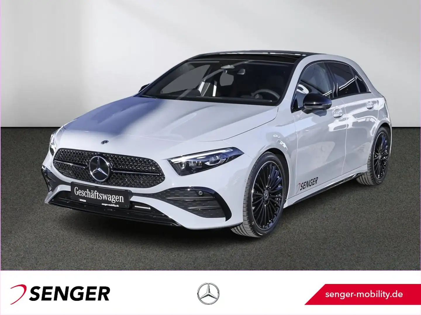 Mercedes-Benz A 220 4M AMG Panorama Standheizung Multibeam-LED Gris - 1