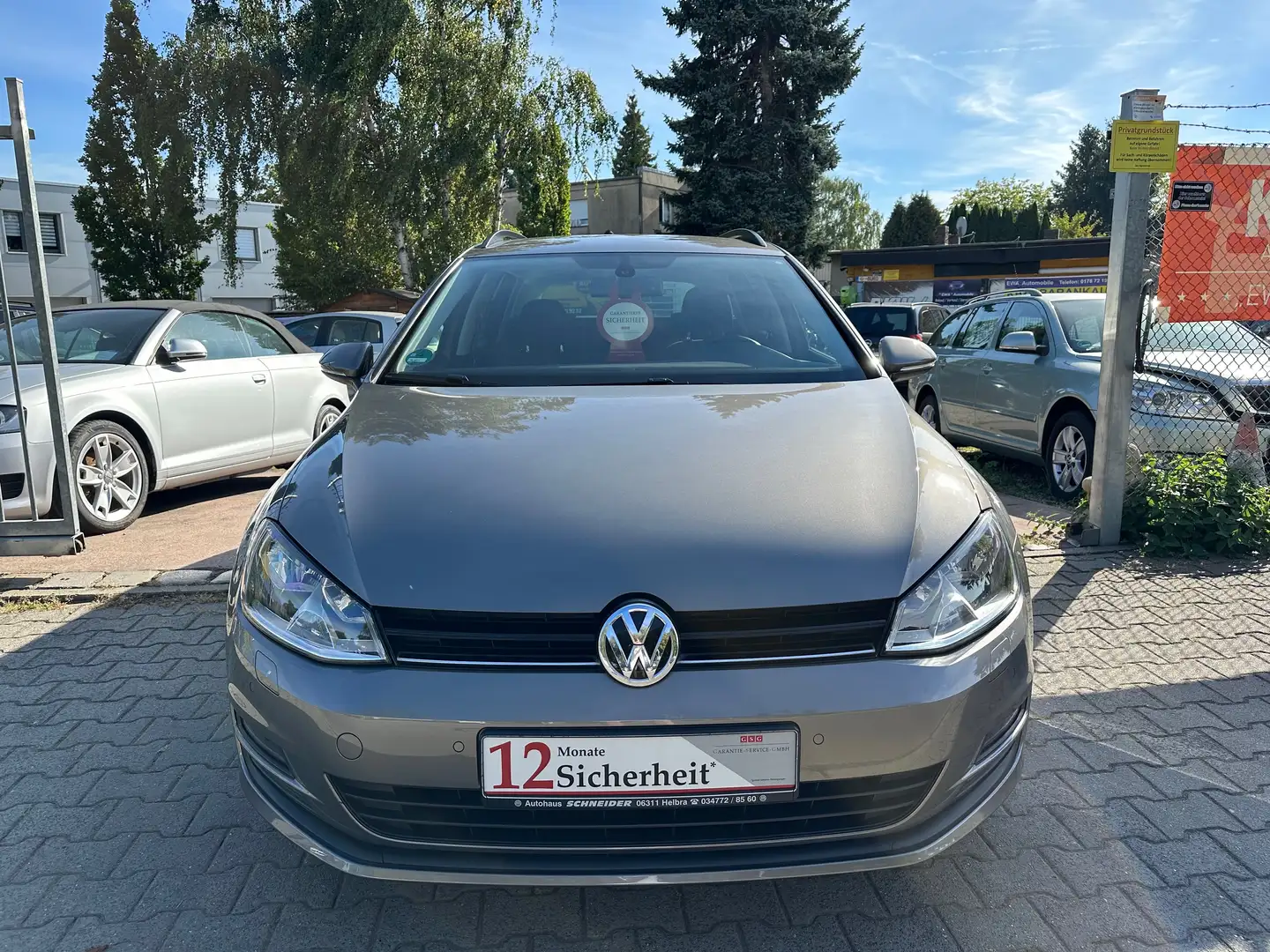 Volkswagen Golf Variant Trendline BMT,100.TKM,SHZ,KLIMAA.,PARKPILOT,AHK !! Grijs - 2