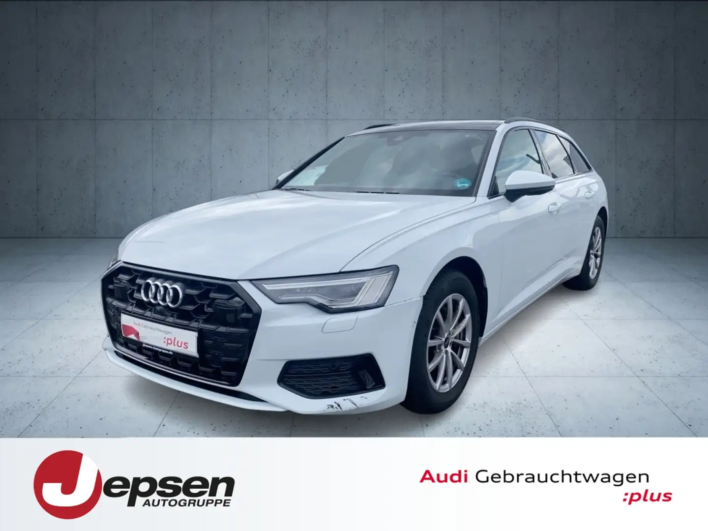 Audi A6 Avant Sport advanced 35 TDI S tr. PANO HUD 19 Weiß - 1