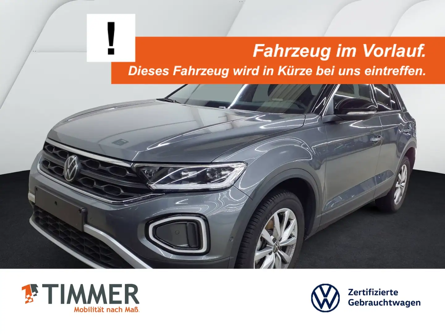 Volkswagen T-Roc 2.0 TDI DSG GOAL +AHK +RKAM +LED +ACC +IQ.DRIVE + Grau - 1