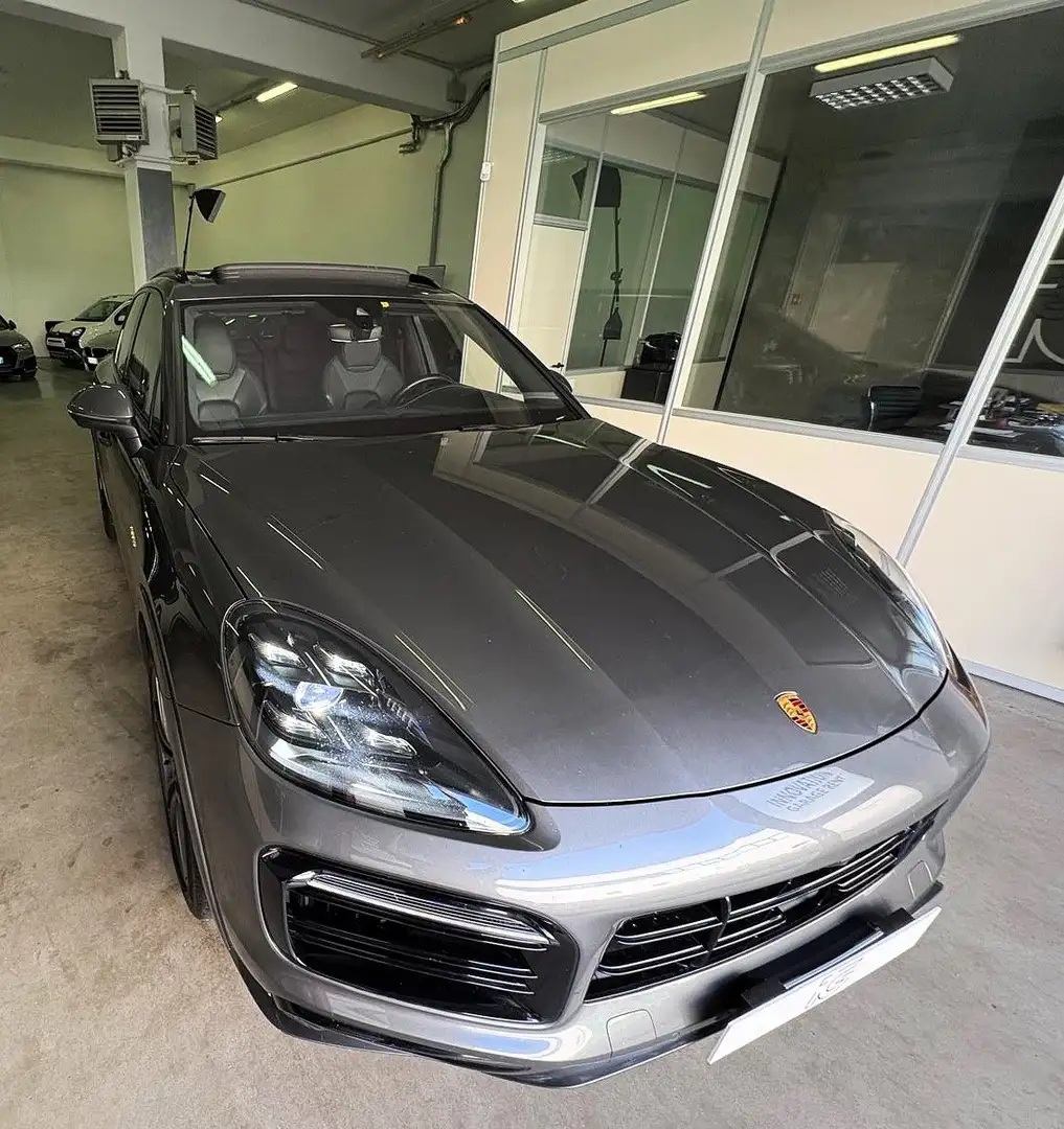 Porsche Cayenne III 2018 3.0 e-hybrid tiptronic - tetto apribile Gris - 1