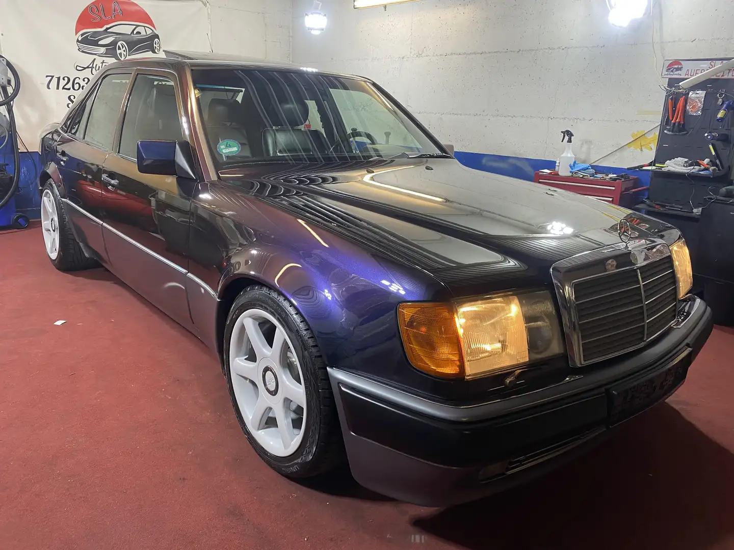 Mercedes-Benz E 500 500E W124*H Zulassung*Deutsch*Scheckh.*Rostfrei Violet - 1