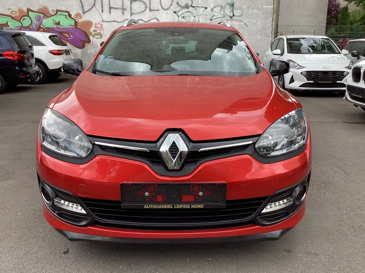 Renault Megane III Grandtour Limited Piros - 2