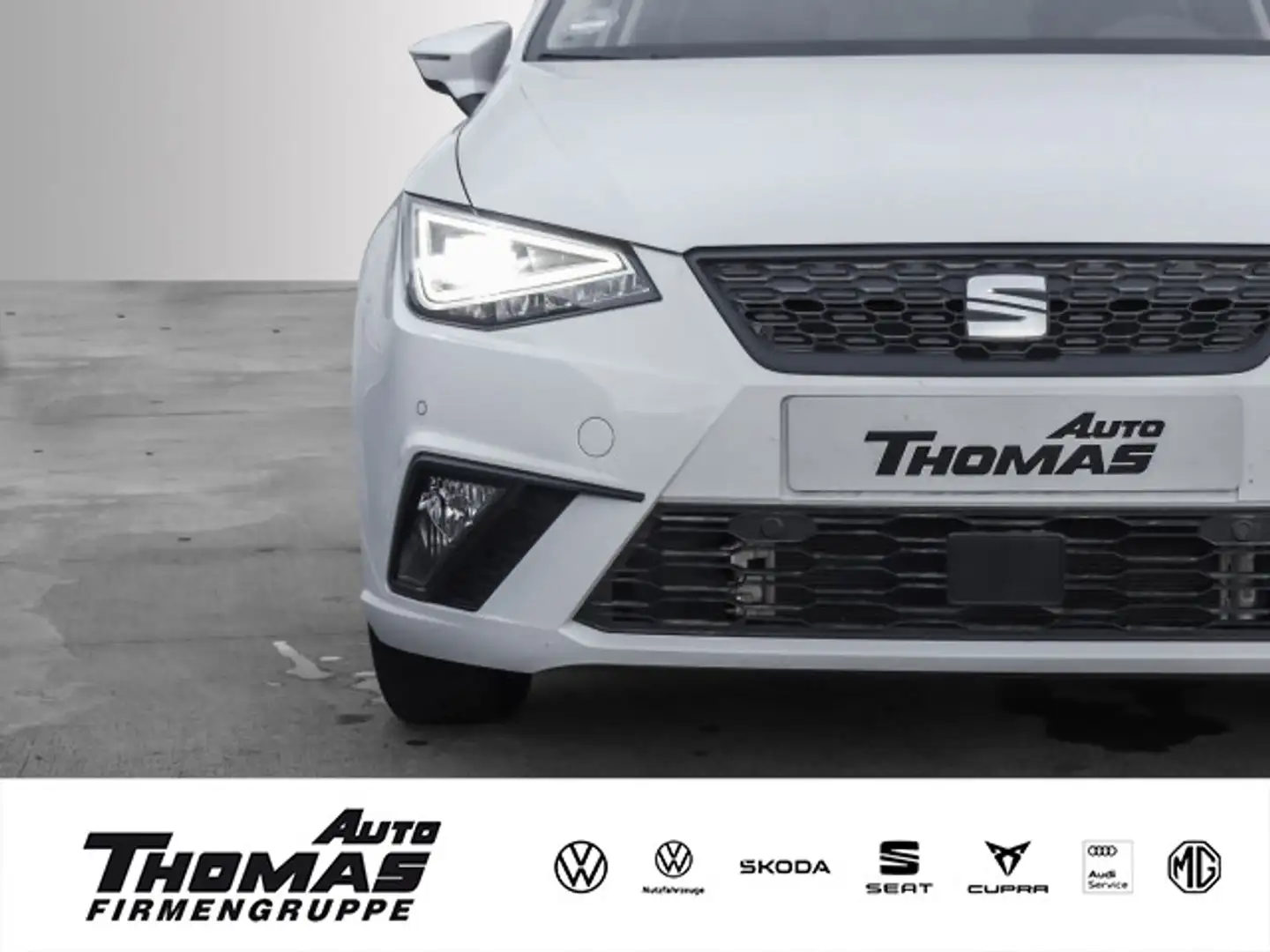 SEAT Ibiza Style Edition 1.0 TSI LED+NAVI+PDC Weiß - 1