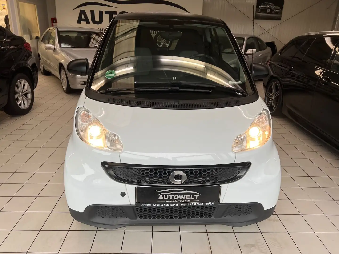 smart forTwo fortwo Micro Hybrid Drive*TÜVneu*Klima Weiß - 2