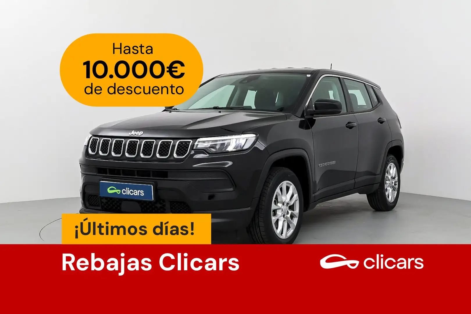 Jeep Compass 1.5 MHEV Altitude FWD DCT Negro - 1
