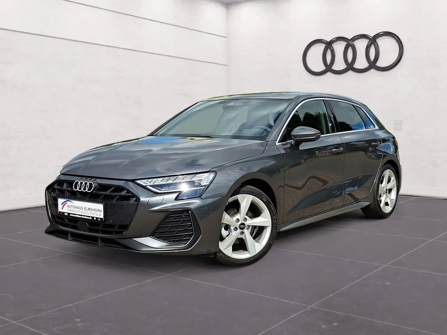 Audi A3 Sportback S line 35 TDI S tronic PANO APP MATRIX Gris - 2