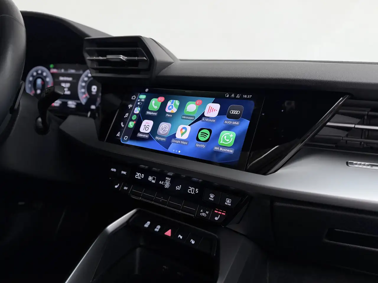 Audi A3 30 TFSI look S line S tronic CUIR CARPLAY, миниатюра 11