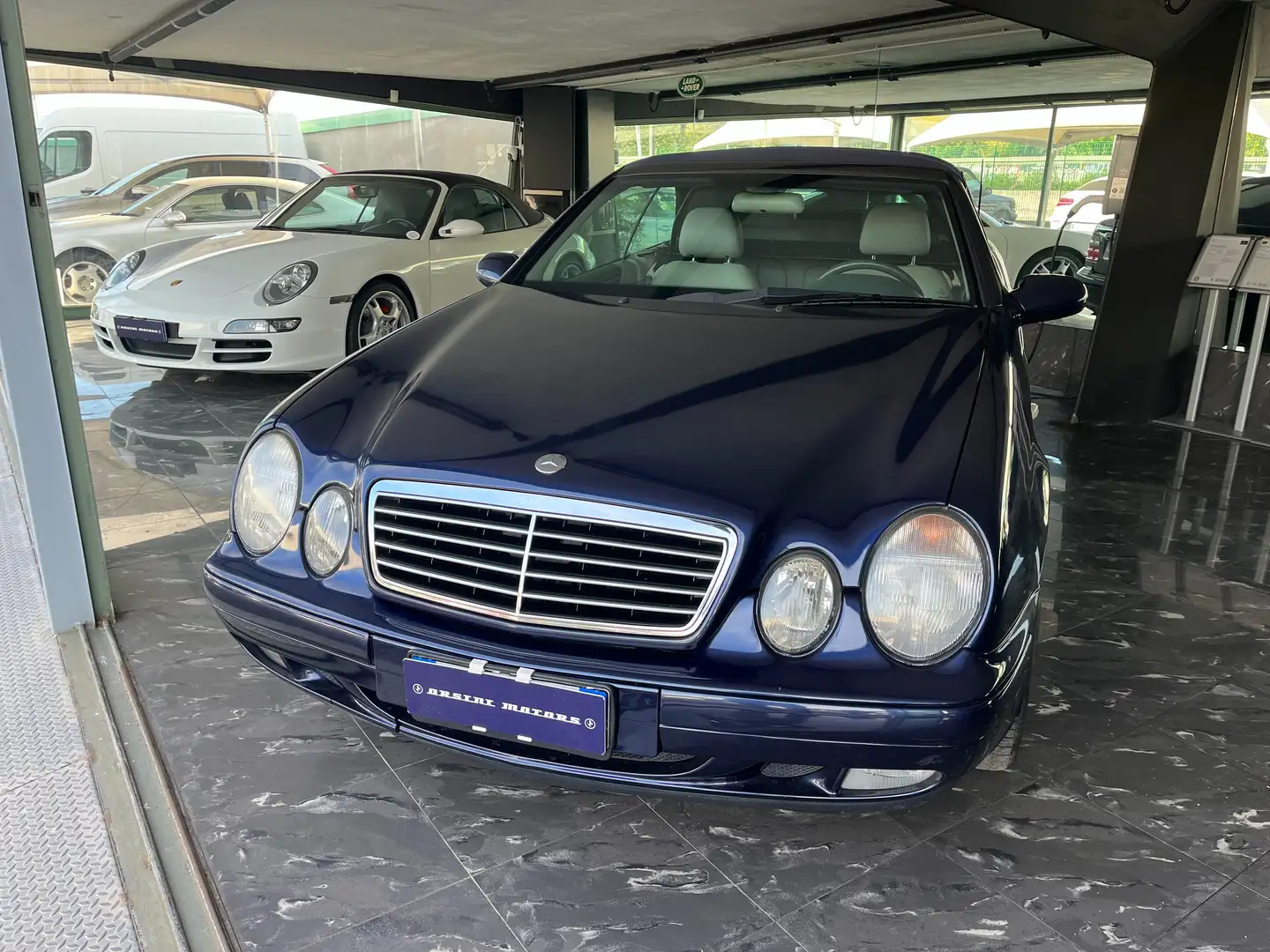 Mercedes-Benz CLK 200 CLK Cabrio 200 k Elegance Bleu - 2