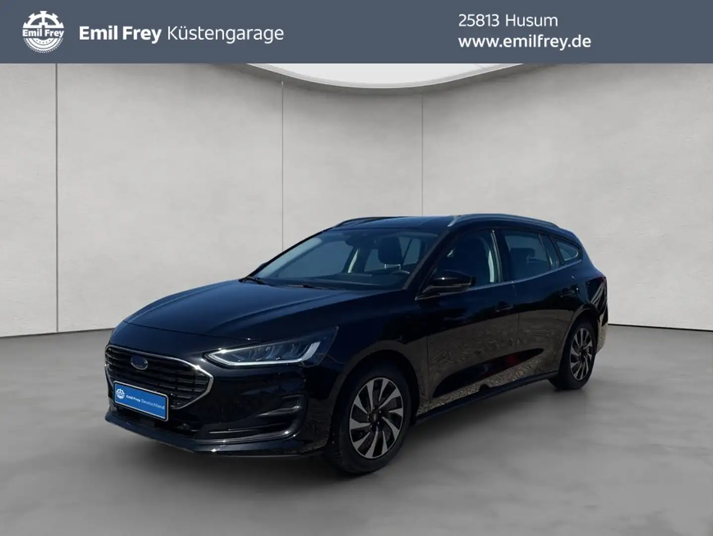 Ford Focus Turnier 1.0 EcoBoost TITANIUM, GJR, LED,NA Noir - 1