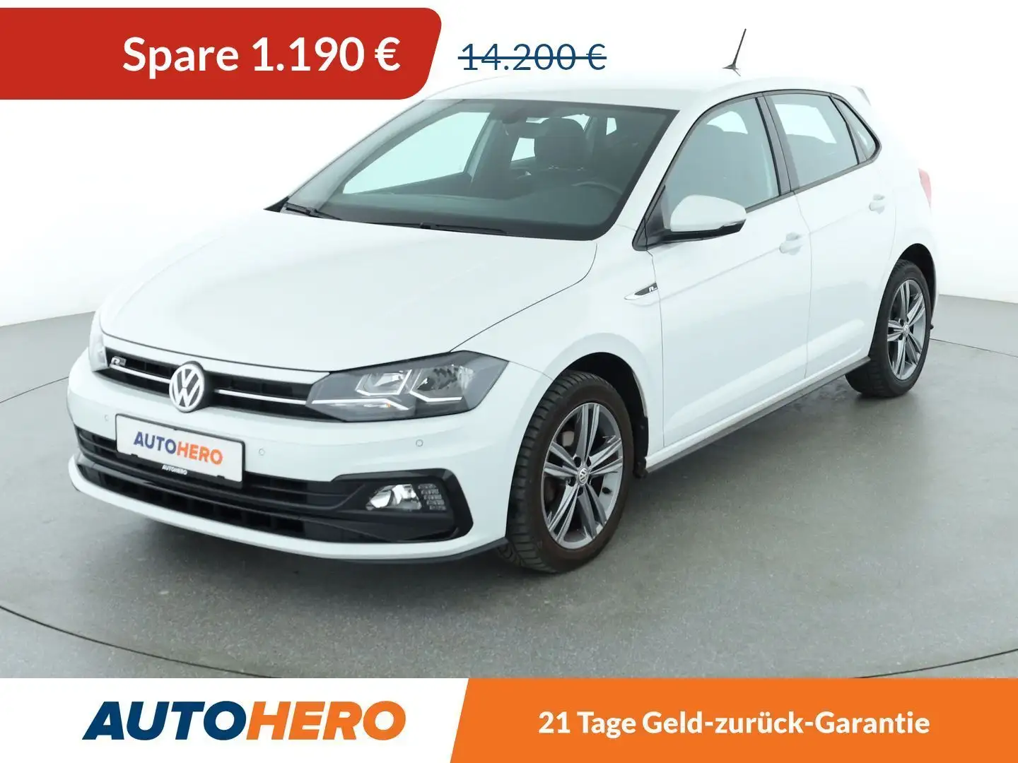 Volkswagen Polo 1.0 TSI Highline*R-LINE*NAVI*PDC* Blanc - 1