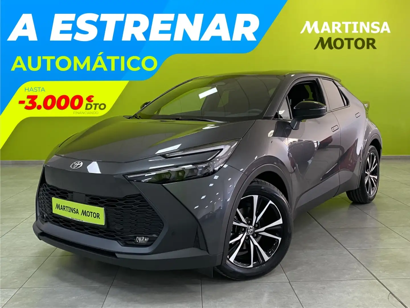 Toyota C-HR 140H Advance Gris - 1