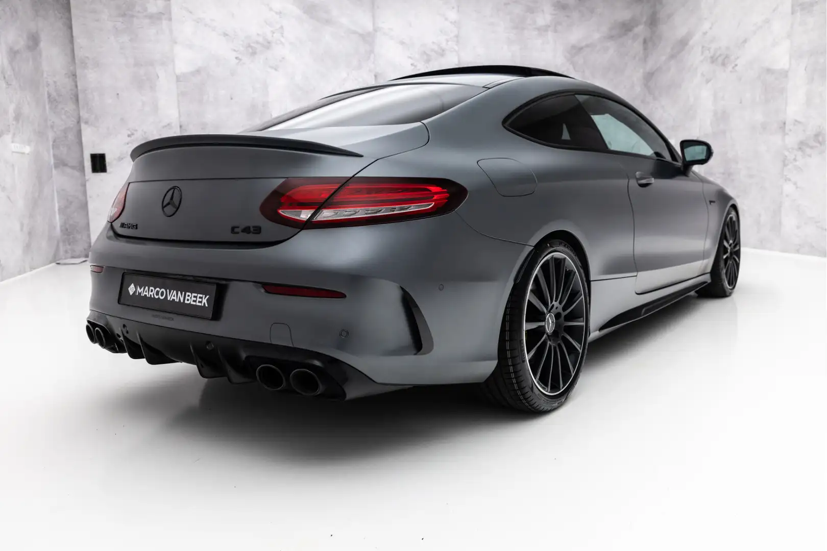 Mercedes-Benz C 43 AMG Coupé 4MATIC | Pano | Magno | Carbon | Memory Gris - 2