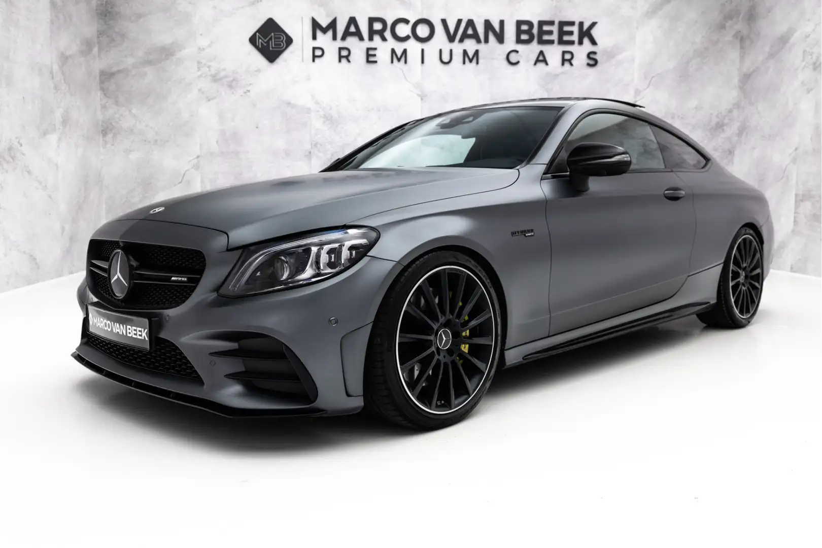 Mercedes-Benz C 43 AMG Coupé 4MATIC | Pano | Magno | Carbon | Memory Gris - 1
