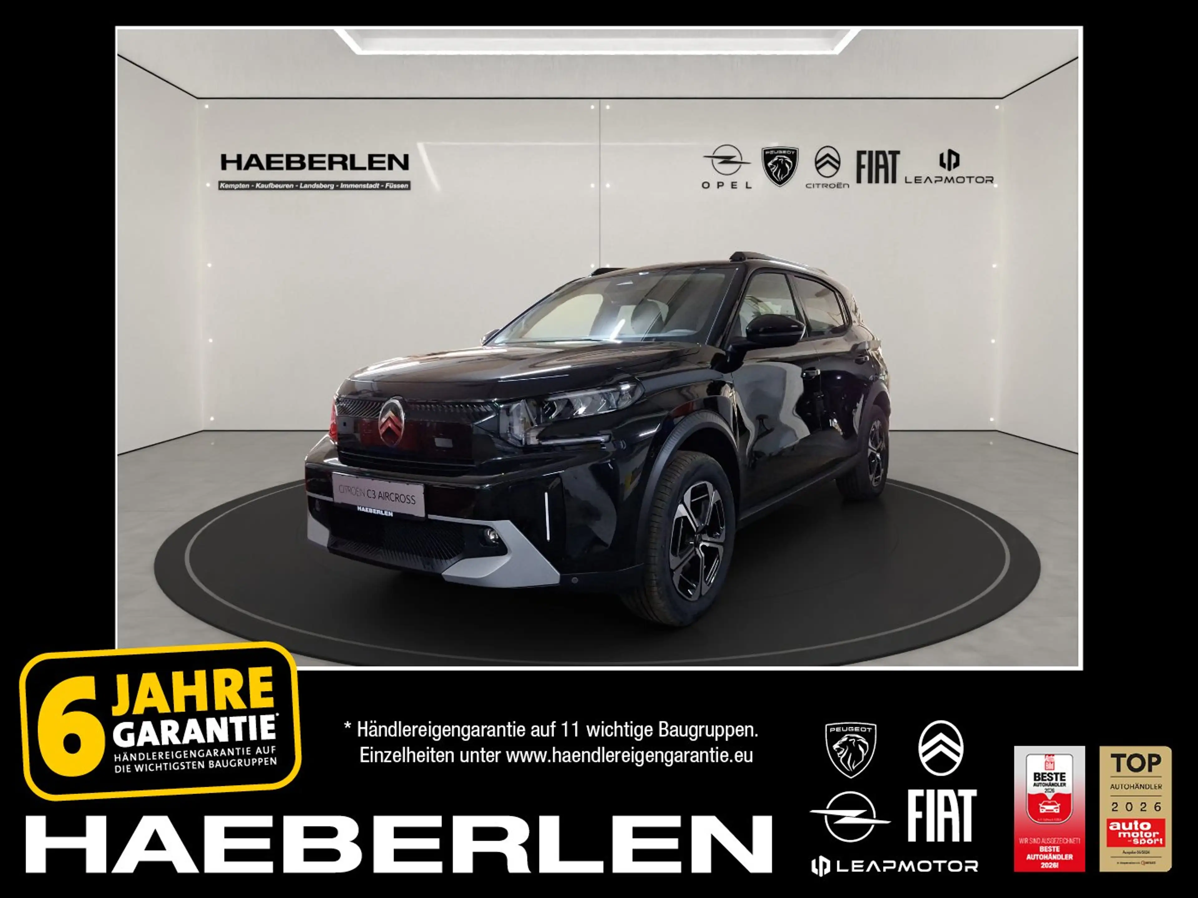 Citroen C3 Aircross 1.2 Hybrid MAX LED+Navi+SHZ+Winterp.