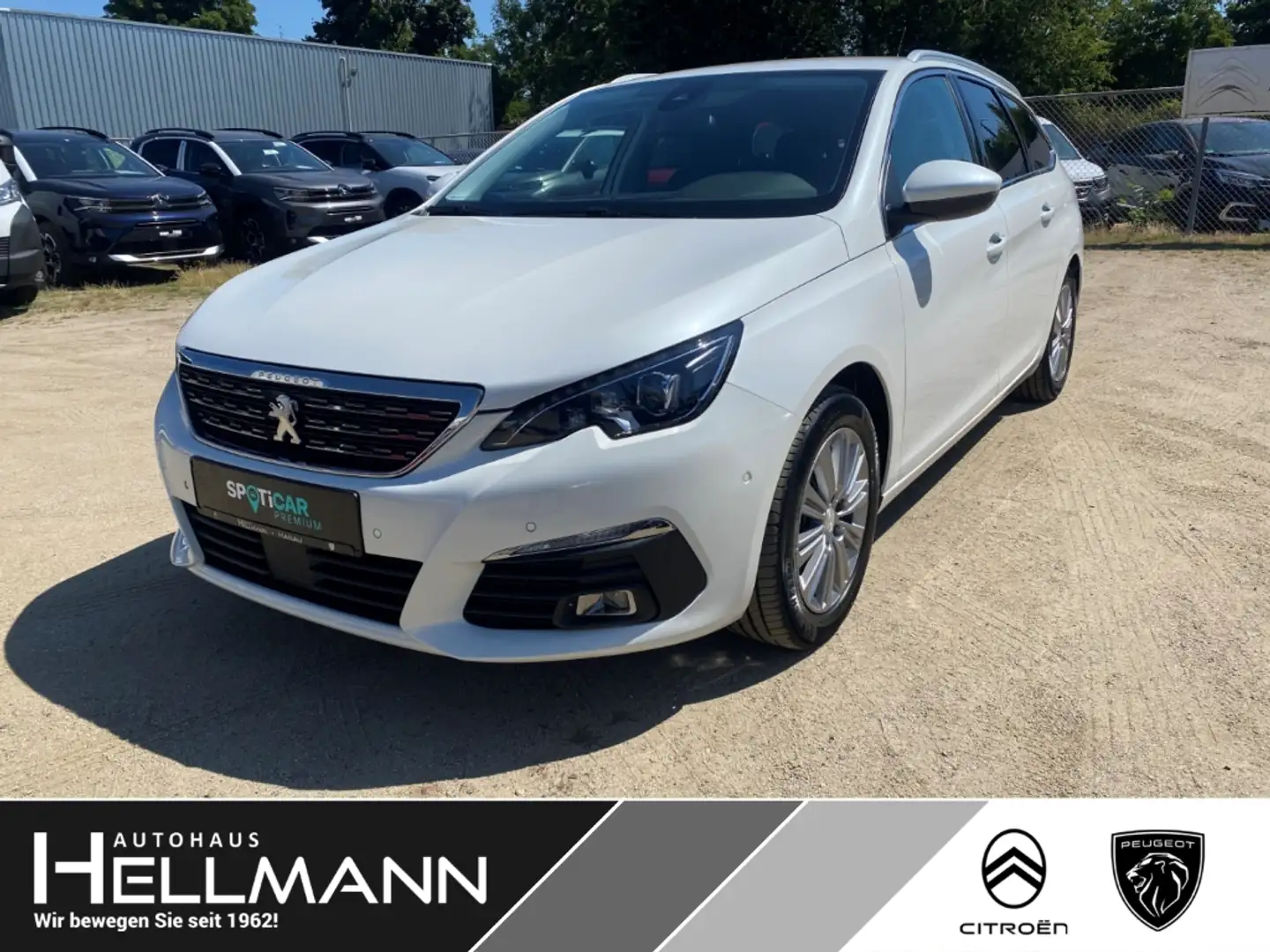 Peugeot 308 SW Allure Pack 1.2 PureTech 130 EAT8 *Navi*Sitzhei Blanc - 1