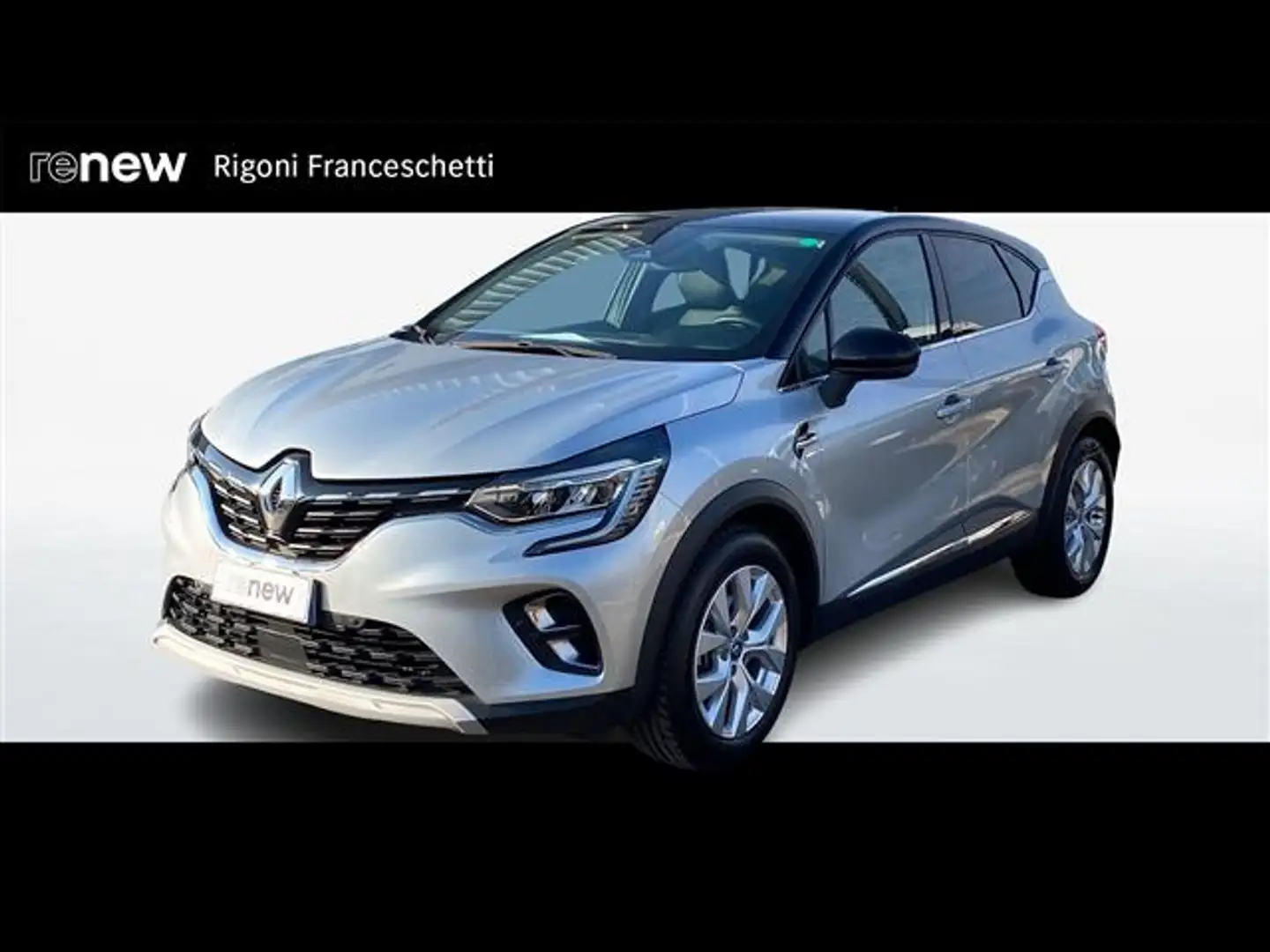 Renault Captur 1.6 E-Tech phev Intens 160cv auto my21 Grigio - 1