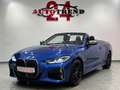 BMW M440 i xDrive Cabriolet 14TKM HEAD-UP+KAMERA Bleu - thumbnail 1