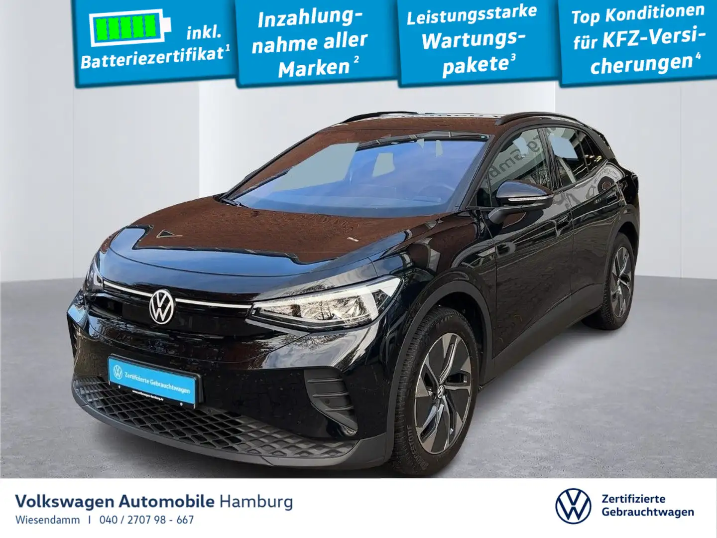 Volkswagen ID.4 Pure Performance Kamera Navi Sitzhzg Schwarz - 1