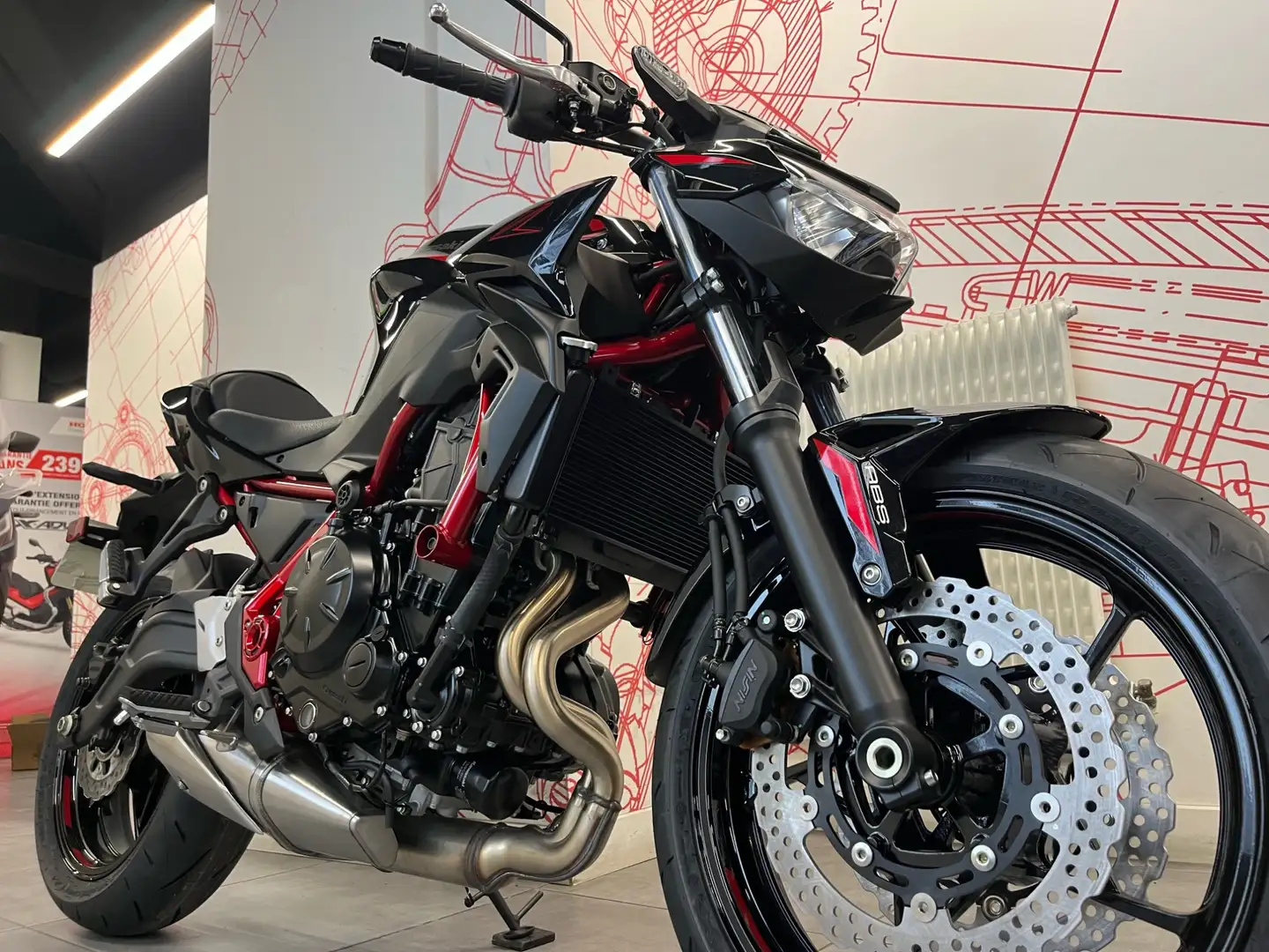Kawasaki Z 650 Negru - 2