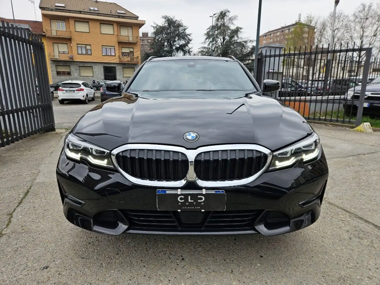 BMW 320 d 48V Touring Msport Nero - 2