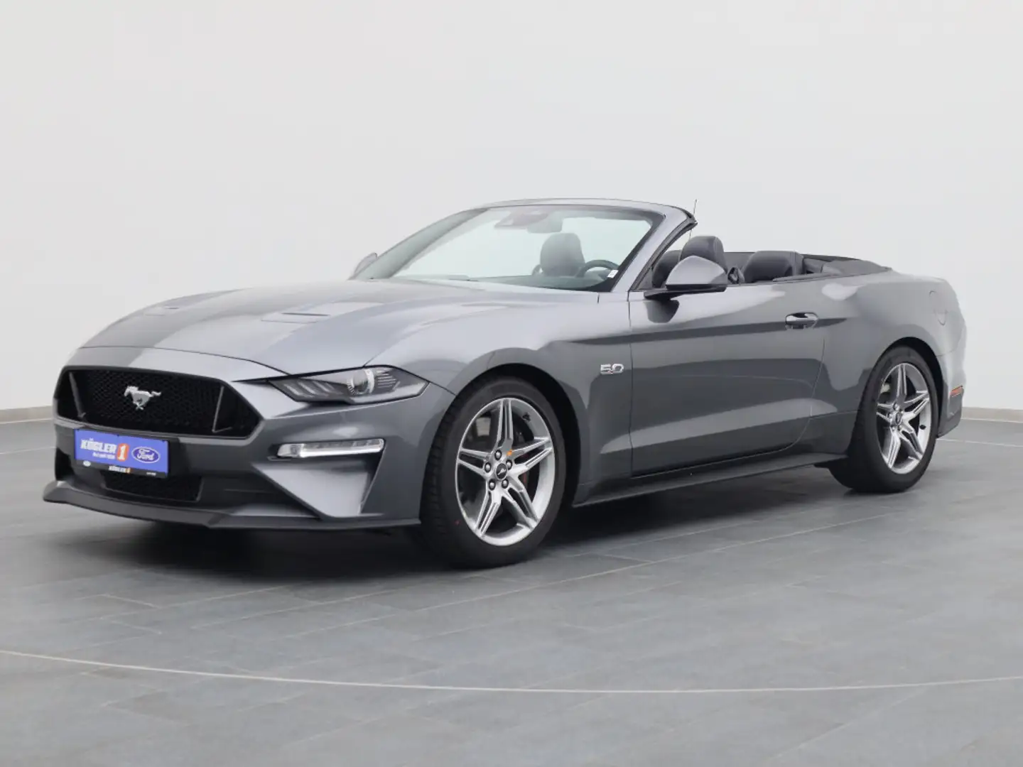 Ford Mustang GT Cabrio V8 450PS Aut./Premium 4 Gris - 2