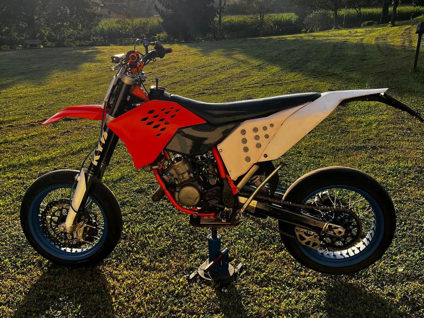 KTM 125 EXC motard Orange - 2