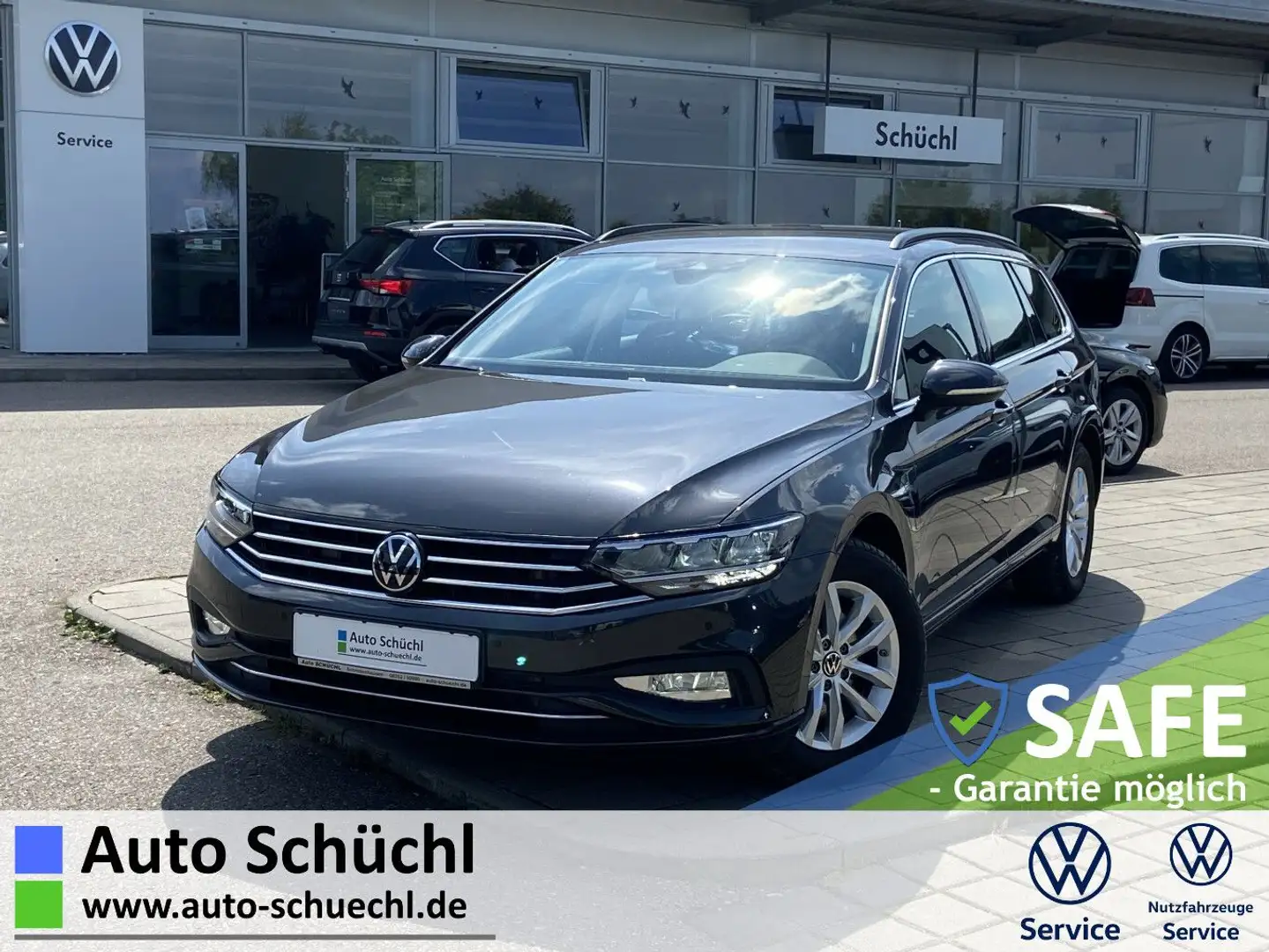 Volkswagen Passat Variant 2.0 TDI Business NAVI+AHK+LED+APP Grau - 1