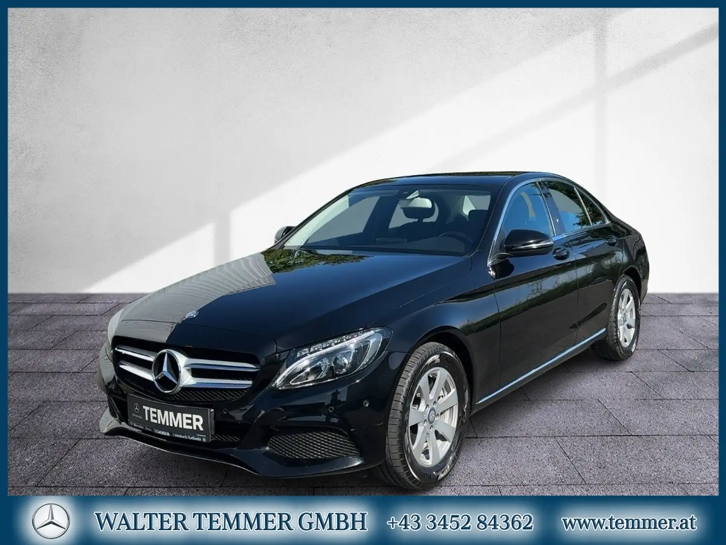 Mercedes-Benz C 220 d Navi Shz LED Tempomat Noir - 1