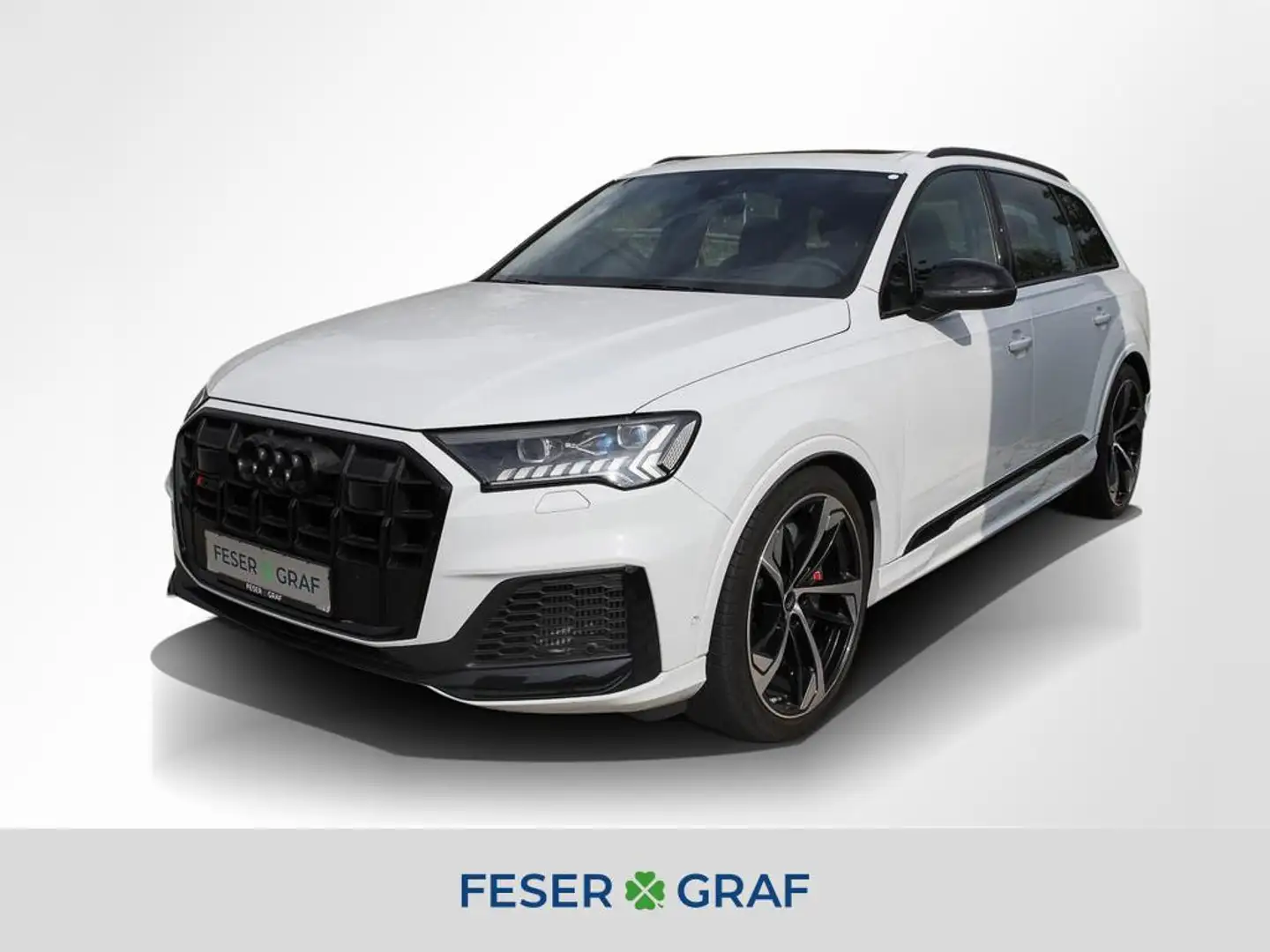 Audi SQ7 TFSI qu. 7-Sitze AHK B&O Keramik Matrix Pano Bílá - 1