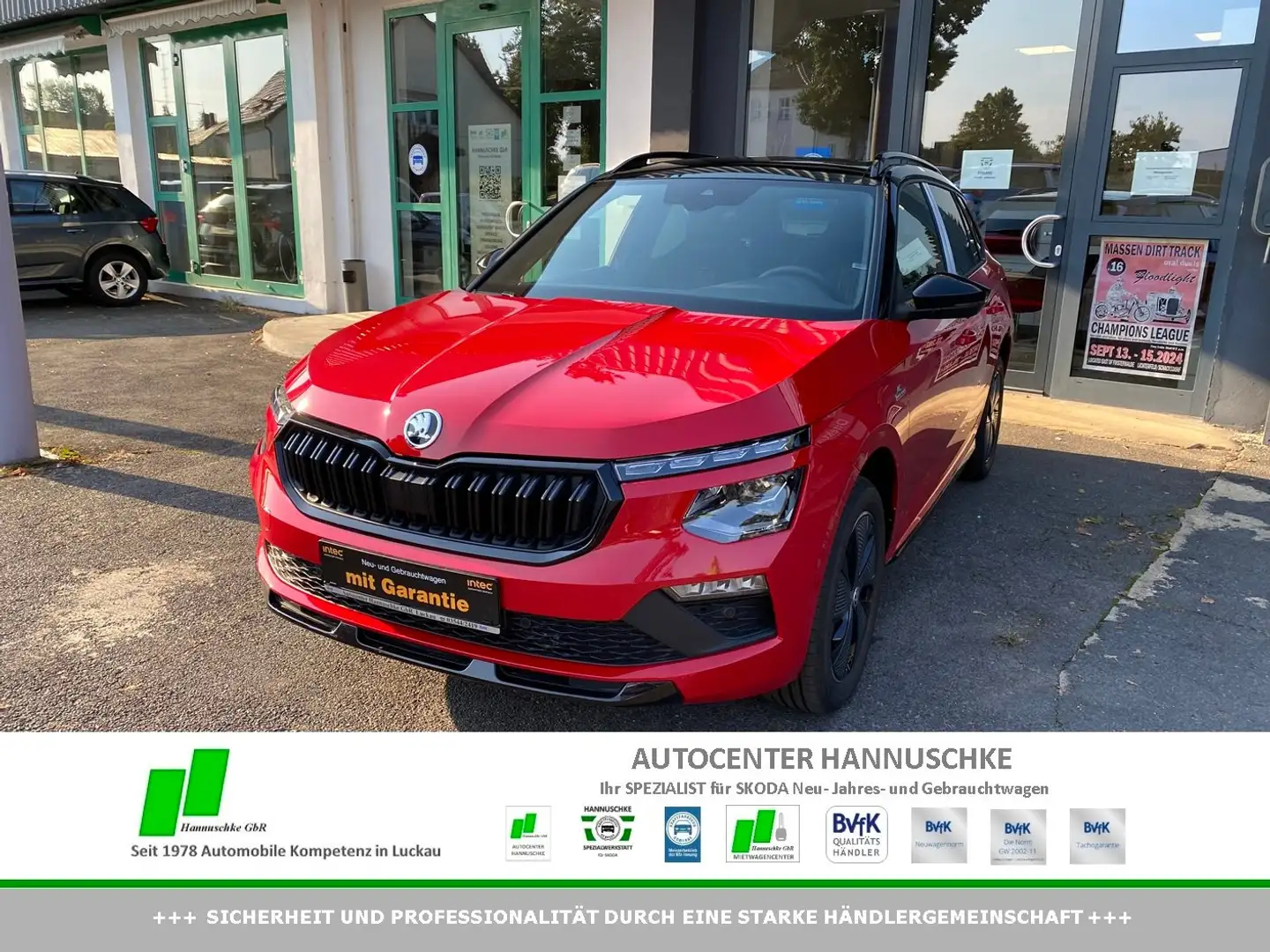 Skoda Kamiq FL 1.5TSI DSG Monte Carlo MATRIX/RFK/PANO/SH/SMART Rot - 1