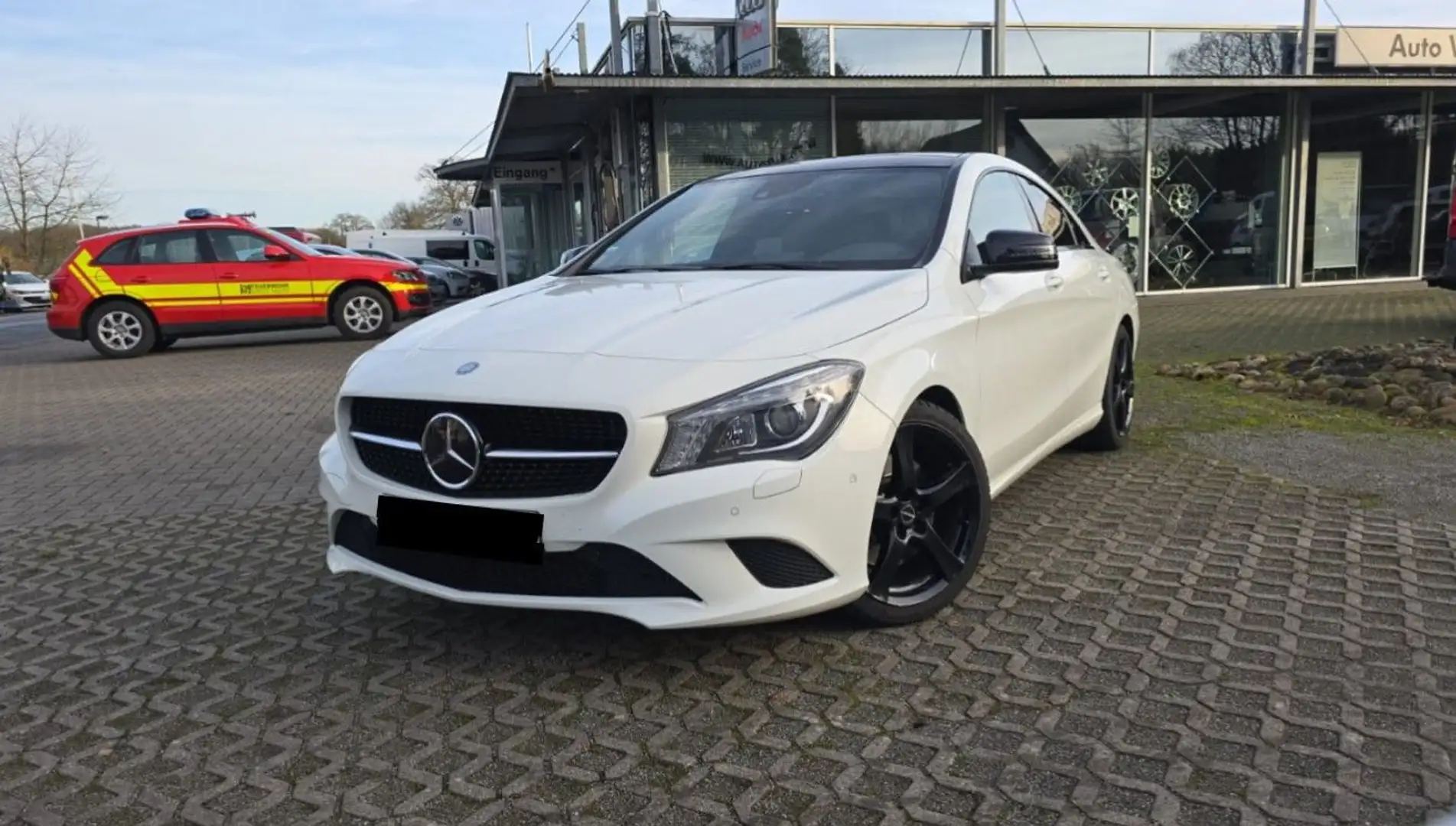 Mercedes-Benz CLA 250 Nav Bi Xenon Night P Leder ACC Side Lane Weiß - 1